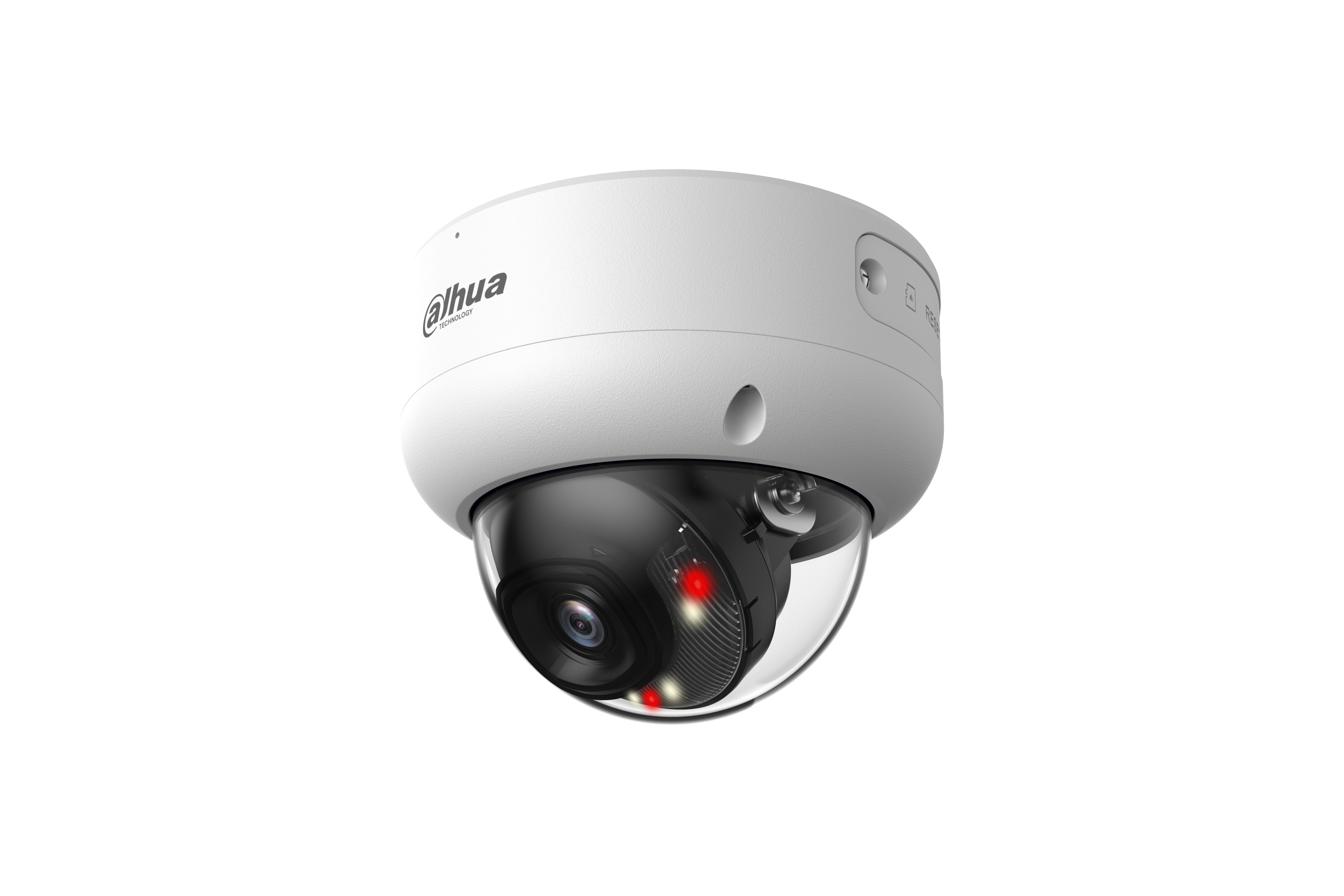 Dahua IPC-HDBW3849E-S-IL - Telecamera Dome IP 8 MP WizSense Smart Dual Light